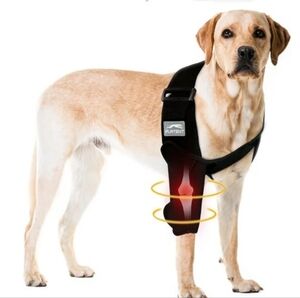 Furtent Dog Elbow Brace Pet Tapered, Over The Back Elbow Support, XL [Left] New